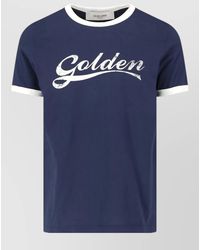Golden Goose - Short Sleeves Crew Neck Graphic Print Shirt - Lyst