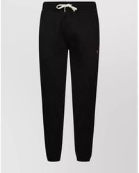 Polo Ralph Lauren - Elastic Waistband Fleece Sweatpants With Ribbed Cuffs - Lyst