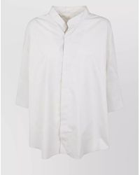 Ami Paris - Mandarin Collar Shirt - Lyst