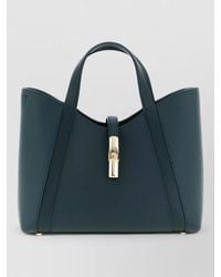 Furla - Na Calfskin Leather Shoulder Bag - Lyst