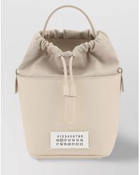 Maison Margiela - 5Ac Small Leather Bucket Bag - Lyst