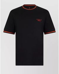 BOSS - Cotton Regular-Fit Short-Sleeve T-Shirt - Lyst