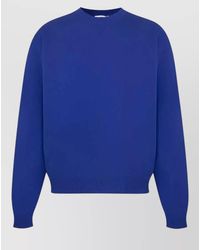 Jil Sander - Cotton Long-Sleeve Crew-Neck Sweatshirt - Lyst