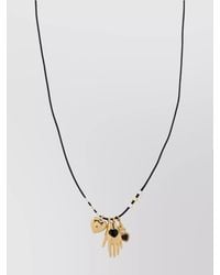 Isabel Marant - Necklace With Adjustable Length And Pendant Charms - Lyst