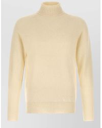 Ma'ry'ya - Cashmere Wool Ribbed High Neck Sweater - Lyst
