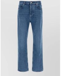 Bottega Veneta - Straight Leg Denim Jeans Five Pocket Design - Lyst