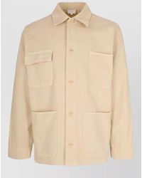 A.P.C. - Pocket Cotton Jacket - Lyst