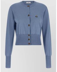 Vivienne Westwood - Bea Cropped Cardigan Crew Neck - Lyst