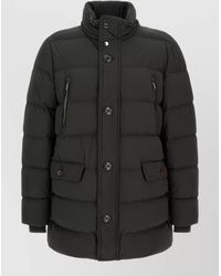 Moorer - Wool Cashmere Quilted Down Padded Coat - Lyst