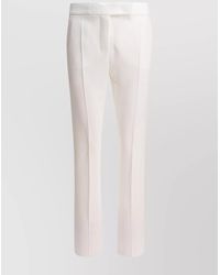 Max Mara - Tailored Trousers With Pleated Front And Pockets - Lyst