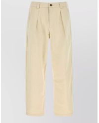 A.P.C. - Renato Cotton Blend Tailored Trousers - Lyst