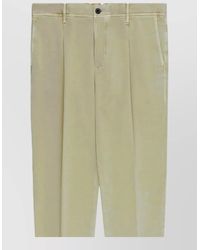 Incotex - Trousers Belt Loops Pleated Front Straight Leg - Lyst