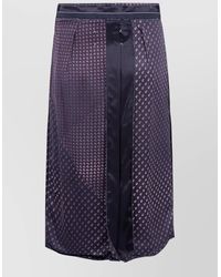 Maison Margiela - Paisley Printed Pleated Skirt - Lyst