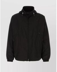 WOOYOUNGMI - Polyester Blend Hooded Windbreaker Jacket - Lyst
