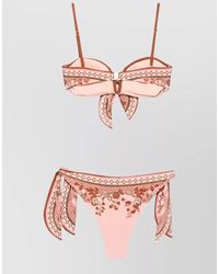Zimmermann - Aster Bikini Set Scarf Floral Paisley - Lyst