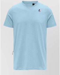 K-Way - Leonide Crew Neck Short Sleeve Top - Lyst