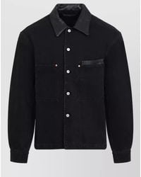 Lemaire - Cotton Workwear Overshirt - Lyst