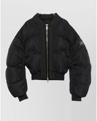 Elisabetta Franchi - Down Slim-Fit Cropped Puffer Jacket - Lyst