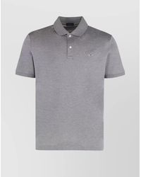 Paul & Shark - Cotton Piqué Short-Sleeve Polo Shirt - Lyst