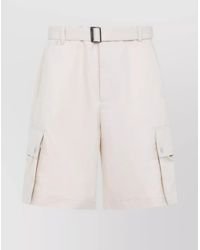 Jacquemus - Cargo Bermuda Shorts Detachable Belt - Lyst
