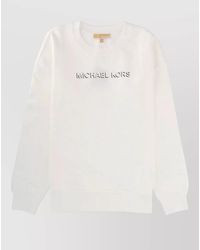 Michael Kors - Logo Crew Neck Sweatshirt Long Sleeves - Lyst
