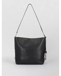 Hogan - Hocket Media Leather Hobo Tote Bag - Lyst
