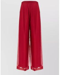Max Mara - Mxeolivi High Waist Wide Leg Trousers - Lyst