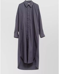Frankie Shop - Organic Cotton Shirt Midi Dress - Lyst