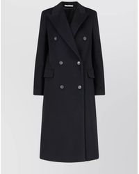 Tagliatore - Lapel Long Button Flap Jacket - Lyst