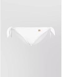 Dolce & Gabbana - Bikini Briefs With Bows - Lyst