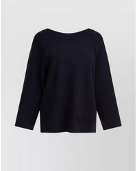 Max Mara - Viscose Wool Oversized Jumper - Lyst