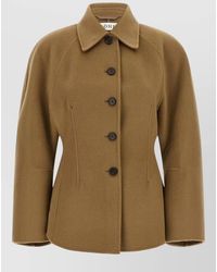 Rohe - Structured Jacket Collared Neck Long Sleeves - Lyst