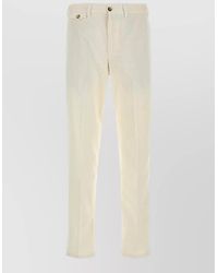PT Torino - Corduroy Straight-Leg Trousers - Lyst