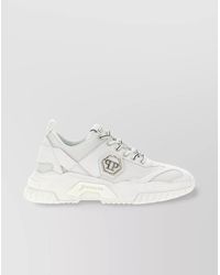 Philipp Plein - Leather Low-Top Sneakers Predator - Lyst