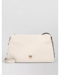 Pinko - Triple Leather Crossbody Clutch Shoulder Bag - Lyst