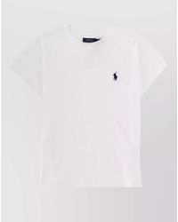 Polo Ralph Lauren - Crew Neck Short Sleeves Knit Top - Lyst