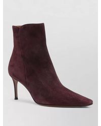 Roberto Festa - Ankle Boots Pointed Toe Stiletto Heel Suede - Lyst