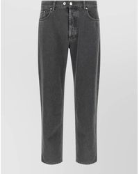 Department 5 - Musso Jeans Straight Cut Five Pocket Belt Loops - Lyst