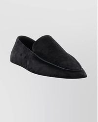 Fear Of God - Suede Round Toe Loafers With Rubber Sole - Lyst