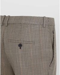 Saint Laurent - Virgin Wool Prince Of Wales Check Low-Rise Flared Suit Trousers - Lyst