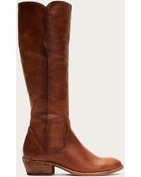 carly tall boot frye