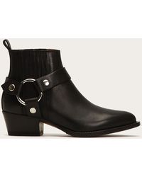 frye modern harness chelsea