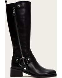 frye julia harness chain boot