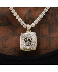 Fine 14K White Gold World Champion Green Bay Packers Diamond Enamel Pendant