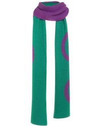 Womens Accessories Scarves and mufflers THE GUESTLIST Nova Cashmere Sleeves in Purple 