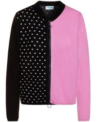 THE GUESTLIST Cashmere Zip Jacket Pippa - Multicolour
