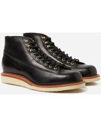 chippewa boots lace to toe