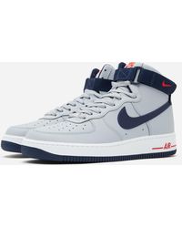 Nike W Air Force 1 Hi-top Qs Sneakers - Blue