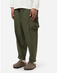 Manastash Hemp Cotton Ripstop Cargo Trousers - Green