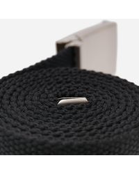 Carhartt WIP Clip Chrome Belt - Black